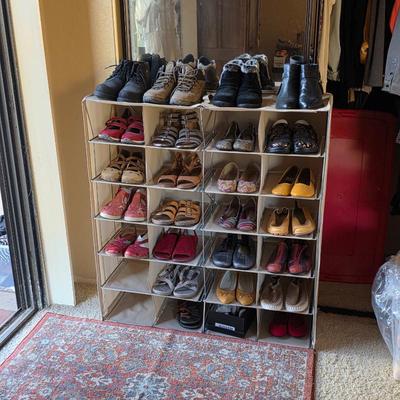 Women's shoes and accessories, mostly new