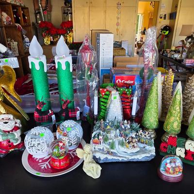Christmas decorations and holiday decor