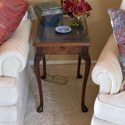 Vintage accent table