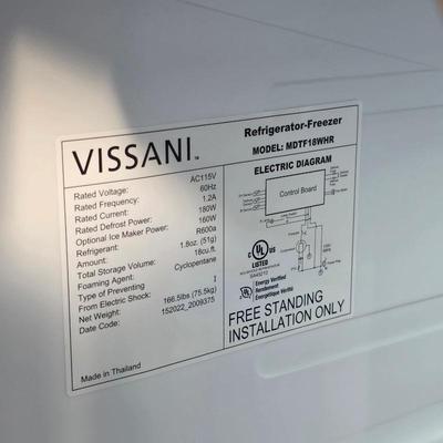 Vissani refrigerator