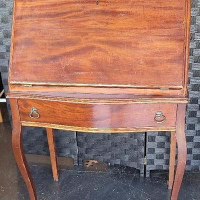 Smaller Size Drop Front Secretary Desk