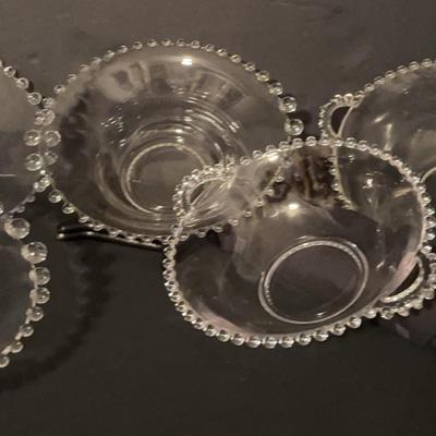 Imperial Glass Candlewick bowls