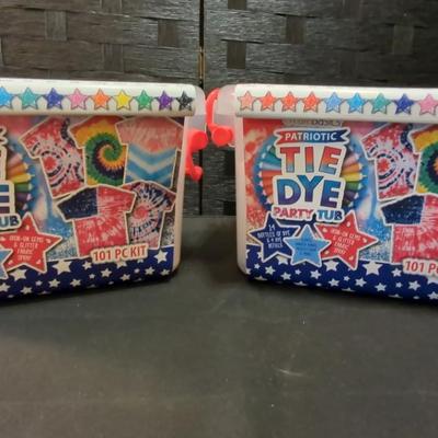 Tie Dye Party Tubs 2 -101 PC Kits 