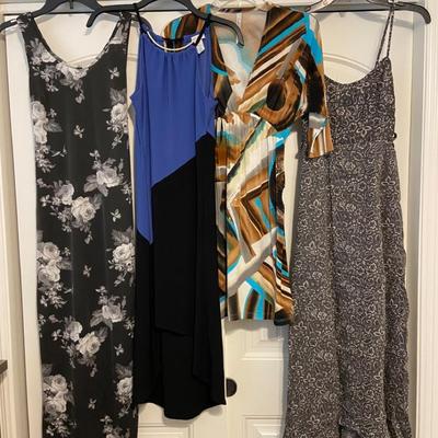 White House Black Market (XXS), Hollister (XS), Cristina Love (M), Active (XS)