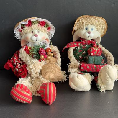 House Of Lloyd Christmas Around The World Porcelain Dolls, Flossie & Floyd