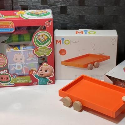 Educational Toys For 18mo To 3 Yrs Plus Musical Blocks By Cocomelon Osmo Sticks & Rings Mio Trailers