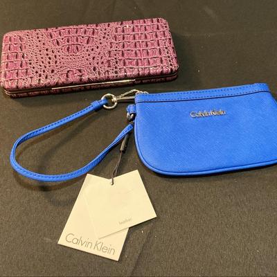 New Rolfs Wallet & Calvin Klein Leather Wristlet 