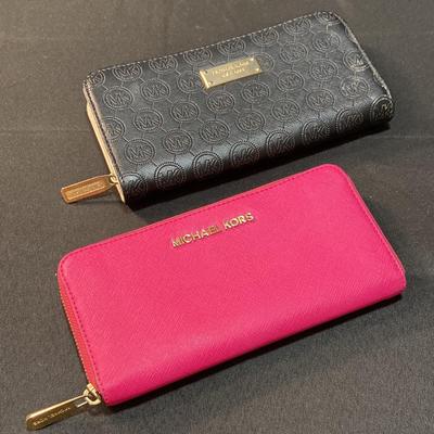 2 Michael Kors Wallets 