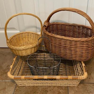 Baskets - Metal & Wicker