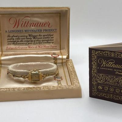 Vintage 14K Gold Longines-Wittnauer Watch with Original Box