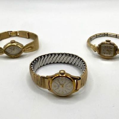 Welsbro Swiss Watch (10k & Stainless), Germinal Voltaire Swiss Made (stainless), Continental Swiss