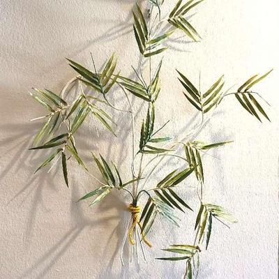 Vintage Italian Metal Tole Wall Hanging, 29" Wide by 48" Tall