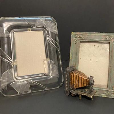 Frames - Vintage Glass Frame & 3D Camera Frame (both Fit 4x6)