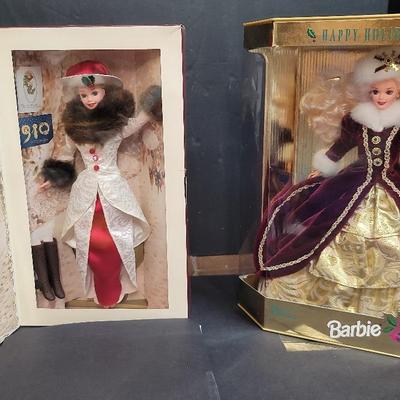 Mattel Holiday Barbies NEW In BOX (1995 & 1996)