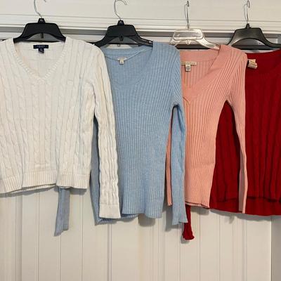 Sweaters - Chaps (M), Sonoma (L), Love By Design (L)