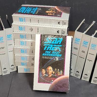 Collector's Edition Star Trek The Next Generation VHS Tapes (22) 