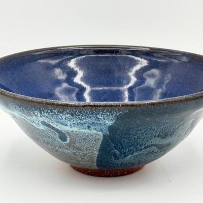 Handmade Studio Pottery Bowl - Signed JDS
