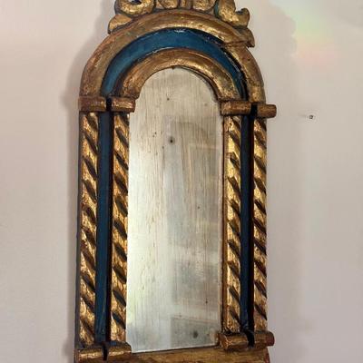 Antique Peruvian Wall Mirror