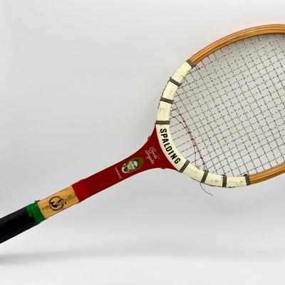 Vintage Spalding Pancho Gonzales Signature Racquet 