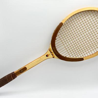 Vintage Bancroft Tear Drop Design Raquet