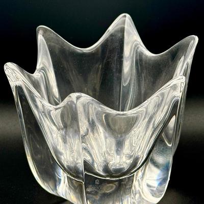 Signed Orrefors Belle Tulip Bowl