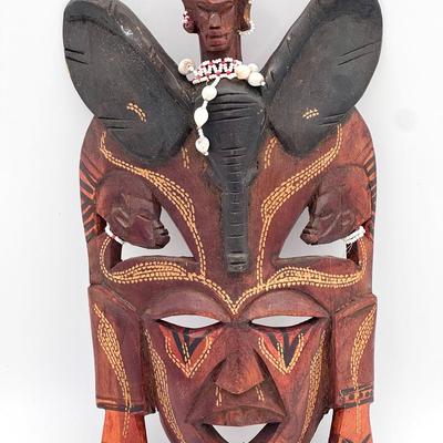 Vintage African Carved Mask