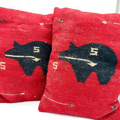 (2) Southwestern Style Pillows
