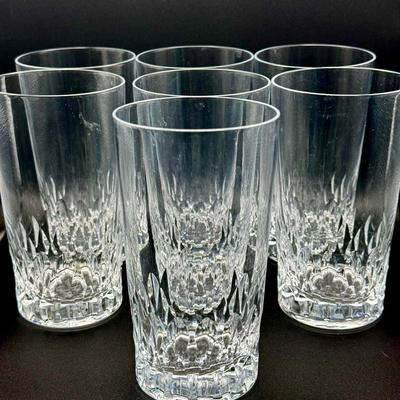 (7) Gorham Crystal La Scala Glasses