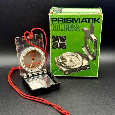 Vintage Prismatik Kompass