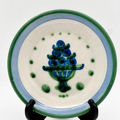 Signed Ceramic Plate