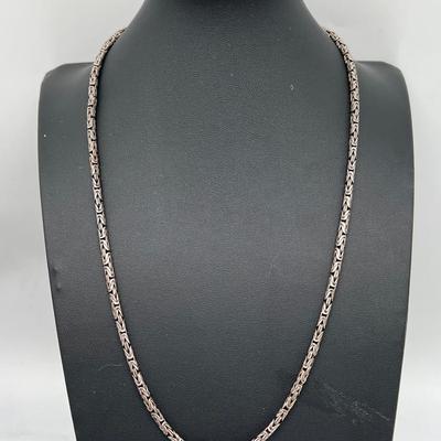 Incredible Byzantine Sterling Silver Necklace