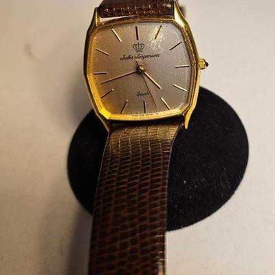 Jules Jurgensen Crown Quartz Watch