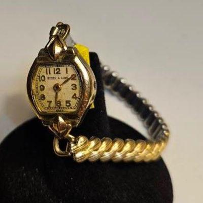 Busch & Sons 10k Gold Filled Top Watch 