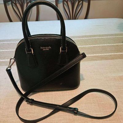 Kate Spade Two Handled Black Purse Shoulder Bag