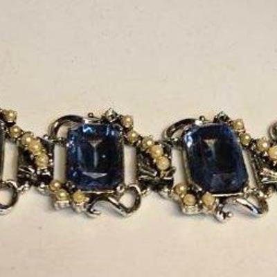 Vintage Blue Stone Bracelet