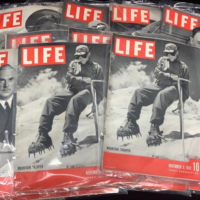 Life Magazines From 1942 