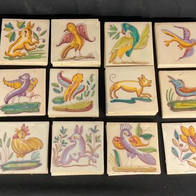 Hand Painted Ceramic Tiles