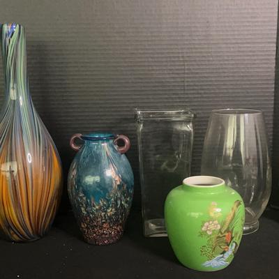 Vases And Ginger Jar (6)