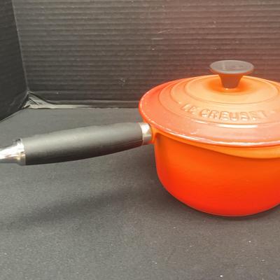 Lecreuset Enameled Cast Iron Sauce Pan
