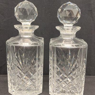 Crystal Decanters (2)