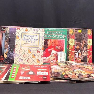 Christmas Cross Stitch Books + Leaflets