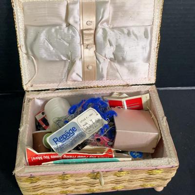 Woven Sewing Box - Mystery Lot 