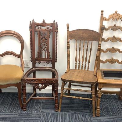Motley Chairs (4) 