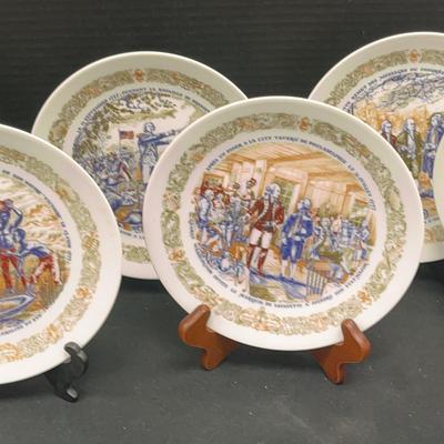 D’Arcean-limoge Decorative Plates 