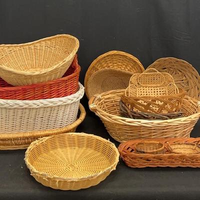 Wicker / Rattan Baskets & More