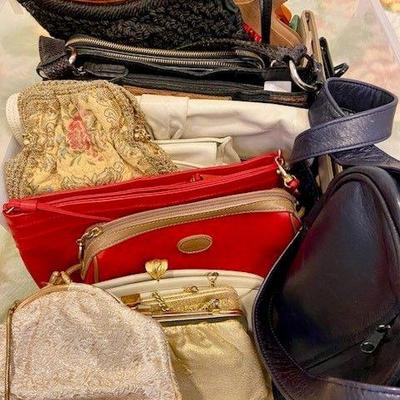 Sale Photo Thumbnail #15: Vtg Leather Purses $8 each