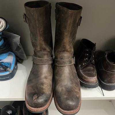 Harley Davidson motorcycle boots