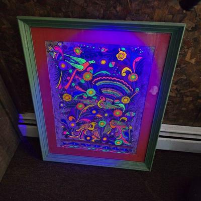 Black Light art
