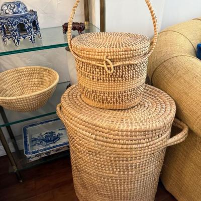 Sale Photo Thumbnail #217: Rice baskets from Charleston SC 