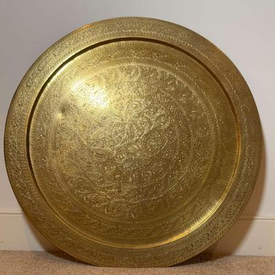 Etched Brass Tray